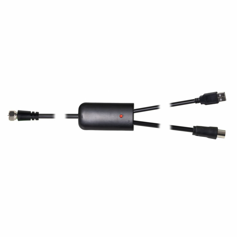EVOLVEO Jade 3, aktívna vonkajšia anténa FM/DAB+/DVB-T2, filter LTE,4G,5G