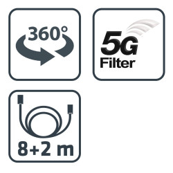 EVOLVEO Jade 3, aktívna vonkajšia anténa FM/DAB+/DVB-T2, filter LTE,4G,5G