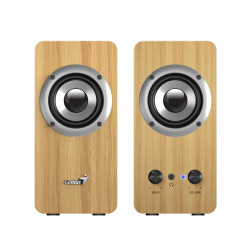 GENIUS SP-HF400 reproduktory, svetlé drevo