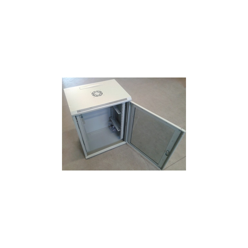 Datacom 19'' rozvádzač jednodielny 15U/hl.450mm