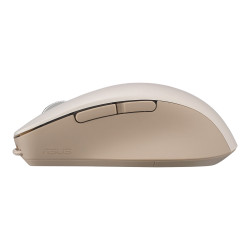ASUS SmartO Mouse MD200 Silent Plus/Kancelárska/Optická/Pre pravákov/4 200 DPI/USB+BT/Béžová