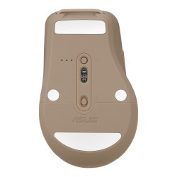ASUS SmartO Mouse MD200 Silent Plus/Kancelárska/Optická/Pre pravákov/4 200 DPI/USB+BT/Béžová
