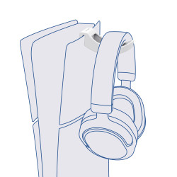 TRUST GXT223 PS5 HEADSET HOLDER