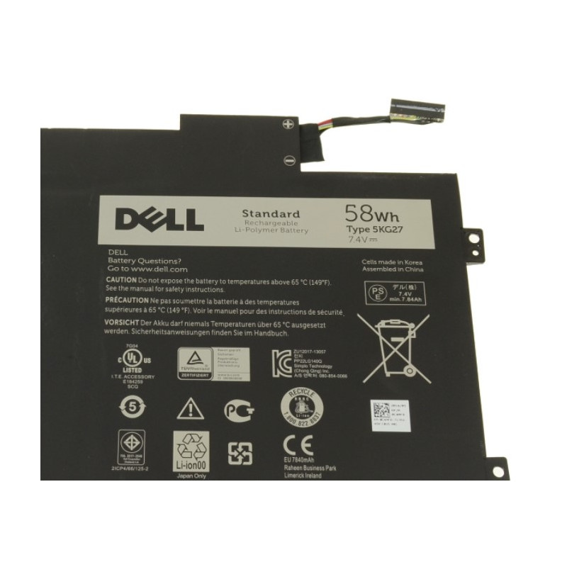 Dell Batérie 4-cell 58W/HR LI-ION Inspiron 7437