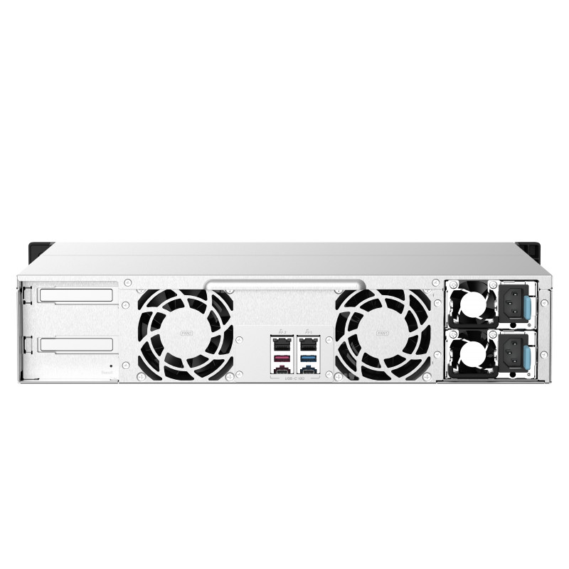 QNAP TS-1273AU-RP-8G (Ryzen V1500B 2,2 GHz / 8GB RAM / 12x SATA / 2x 2,5GbE / 2x PCIe / 2x zdroj)