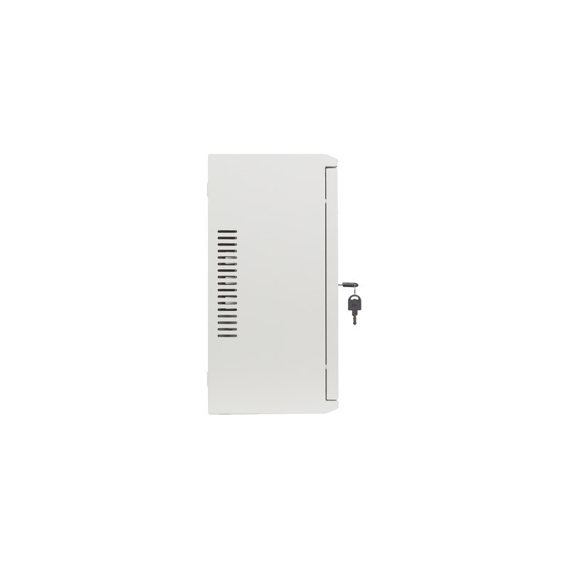 LANBERG 19'' RACKOVÁ SKRIŇA PRO MONTÁŽ NA STENU 4U+3U/540X200 NÍZKOPROFILOVÁ ŠEDÁ (ZMONTOVANÁ)