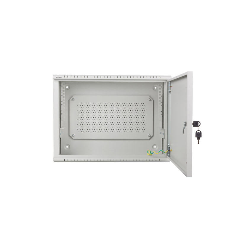 LANBERG 19'' RACKOVÁ SKRIŇA PRO MONTÁŽ NA STENU 4U+3U/540X200 NÍZKOPROFILOVÁ ŠEDÁ (ZMONTOVANÁ)