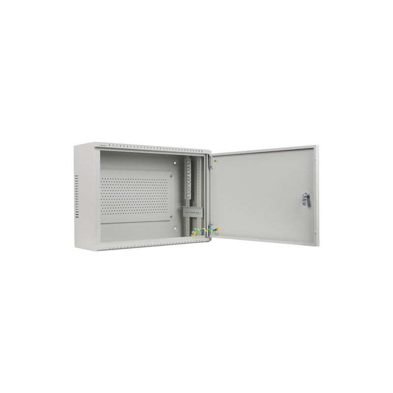 LANBERG 19'' RACKOVÁ SKRIŇA PRO MONTÁŽ NA STENU 4U+3U/540X200 NÍZKOPROFILOVÁ ŠEDÁ (ZMONTOVANÁ)