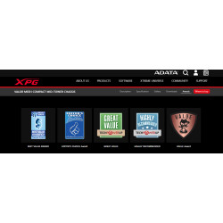 Adata XPG VALOR MESH/Midi Tower/Transpar./Čierna