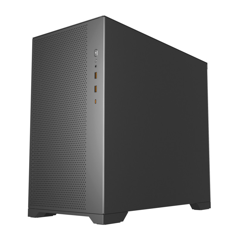FSP CMT580B/Midi Tower/Transpar./Čierna