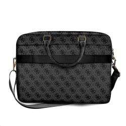 NONAME - Guess PU 4G Metal Logo Taška na Notebook 15/16'' Grey