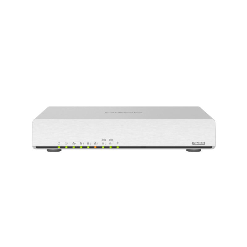 QNAP Wi-Fi 6 SD-WAN router QHora-301W (4x GbE / 2x 10GbE / 2x USB 3.2 / 8 interných antén)
