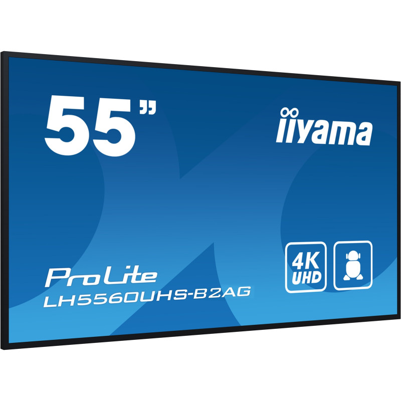 55'' iiyama LH5560UHS-B2AG: VA, 4K UHD, Andr.11,24/7