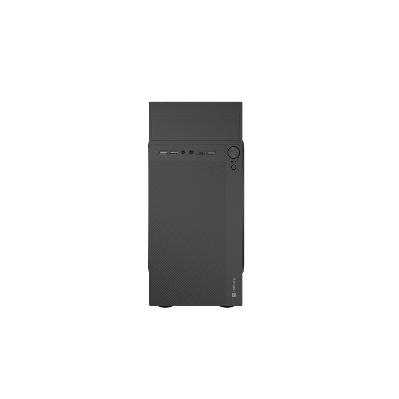 Počítačová skriňa Natec HELIX USB-C/Micro ATX/Čierna