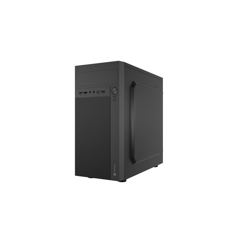 Počítačová skriňa Natec HELIX USB-C/Micro ATX/Čierna