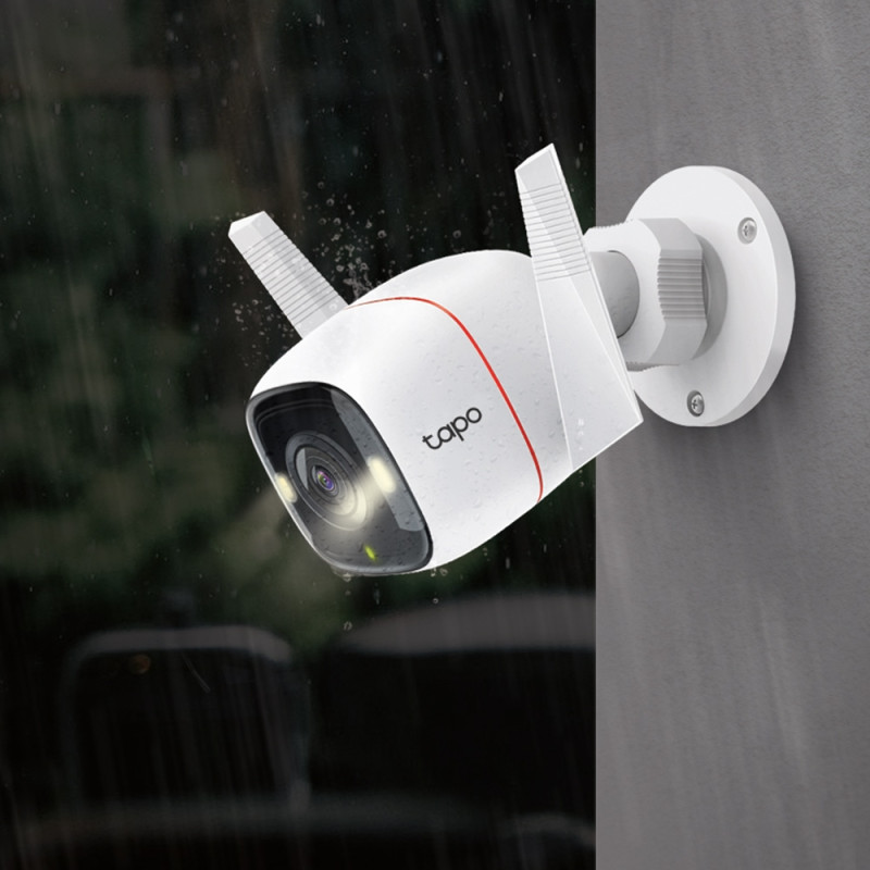 TP-LINK - Tapo C320WS Outdoor IP66 Security 2K Wi-Fi Camera, microSD, dvojcestné audio, detekcia pohybu