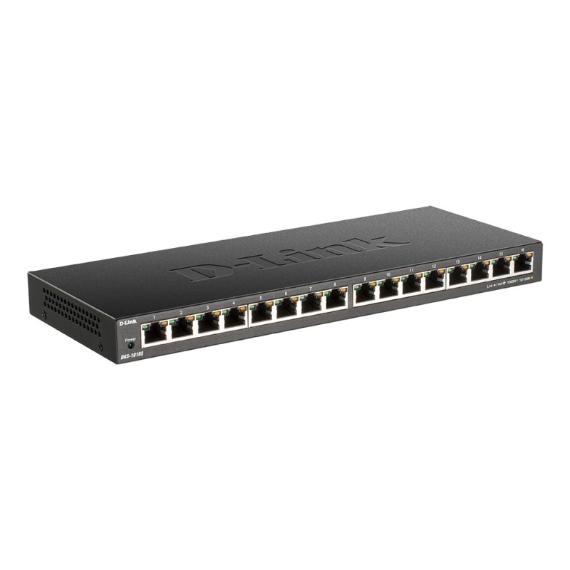 D-Link DGS-1016S 16x10/100/1000 Unmanaged Switch