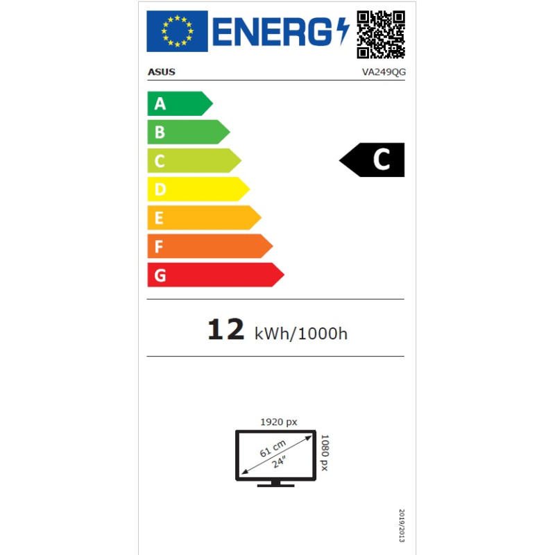 ASUS/VA249QG/23,8''/IPS/FHD/120Hz/1ms/Čierna/3R