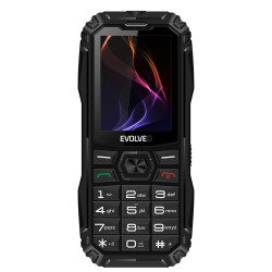 EVOLVEO MaxPhone A1, tlačidlový Dual SIM telefón, čierny