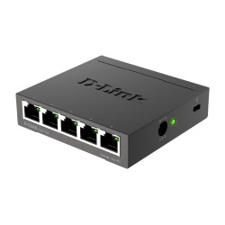 D-Link DGS-105 kovový 5-port 10/100/1000 Switch