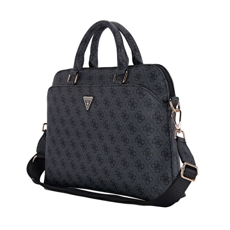 NONAME - Guess PU 4G Triangle Logo Taška na Notebook 13/14/15'' Black