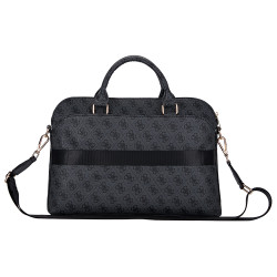 NONAME - Guess PU 4G Triangle Logo Taška na Notebook 13/14/15'' Black