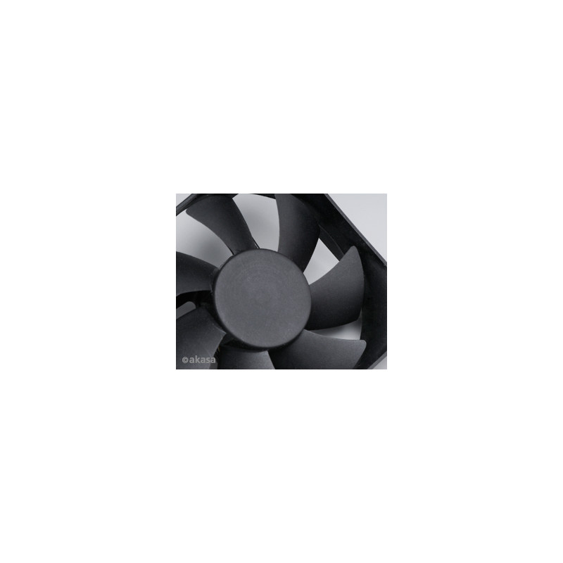 prídavný ventilátor Akasa 80x80x25 black OEM H