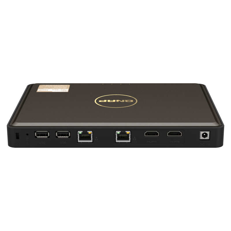 QNAP TBS-464-8G (4core 2,9 GHz, 8GB RAM DDR4, 4x M.2 NVM slot, 2x 2,5GbE, 5x USB, 2x HDMI 2.0 4K)