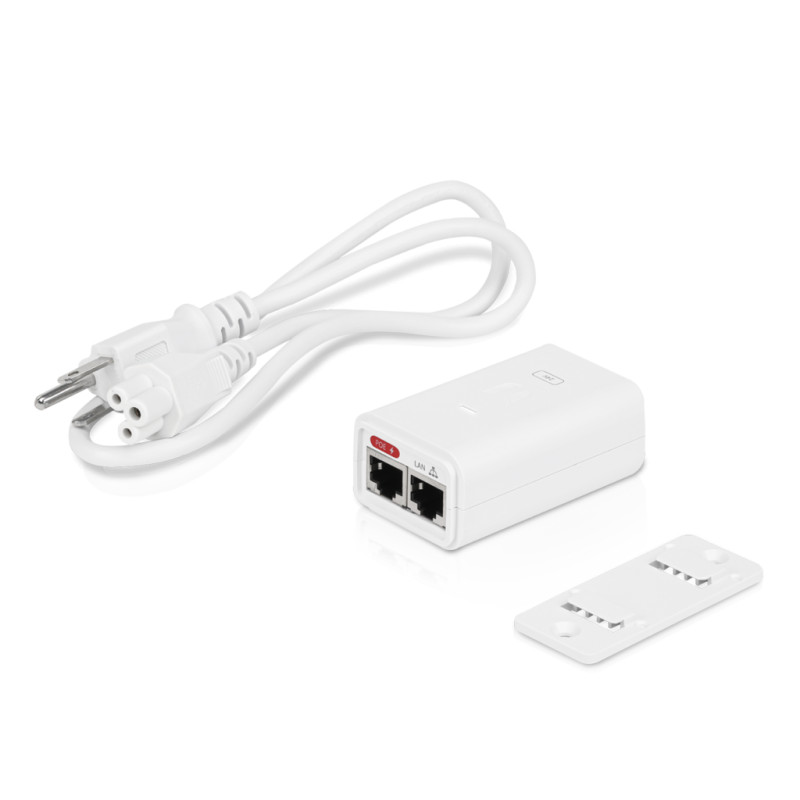 Ubiquiti POE-24-7W-WH GB PoE Injektor, 24V/0.3A (7W)