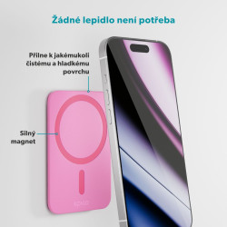 Epico Mag+ prísavný držiak na telefón - ružová