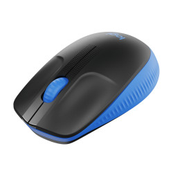 LOGITECH OEM - Logitech M190/Kancelárska/Optická/1 000 DPI/Bezdrôtová USB/Čierna-modrá