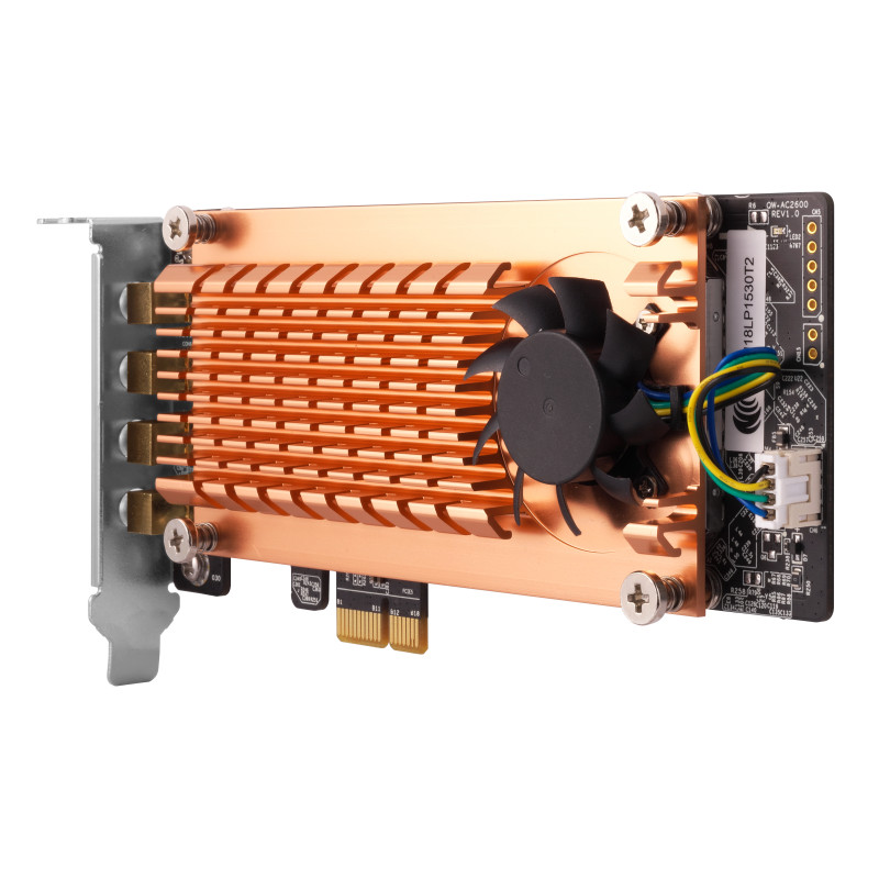 QNAP QWA-AC2600 - PCIe bezdrôtový sieťový adaptér (802.11n a 802.11ac) pre NAS alebo PC