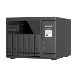 QNAP TVS-h877AX-R5-16G (AMD Ryzen 5, 16GB DDR5 RAM, 6x 3,5'' + 4x 2,5'', 3x PCIe, 2x 2,5GbE, 2x 10GbE)