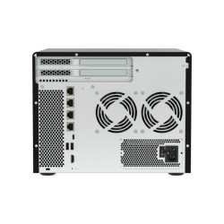 QNAP TVS-h877AX-R5-16G (AMD Ryzen 5, 16GB DDR5 RAM, 6x 3,5'' + 4x 2,5'', 3x PCIe, 2x 2,5GbE, 2x 10GbE)