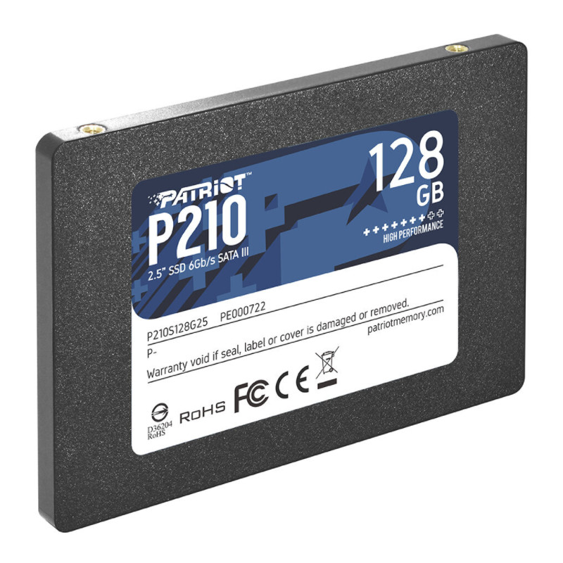 PATRIOT P210/128GB/SSD/2.5''/SATA/3R