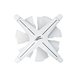 EVOLVEO Ptero 12CR, PWM, 4pin, LED červený, 12V ventilátor 120mm