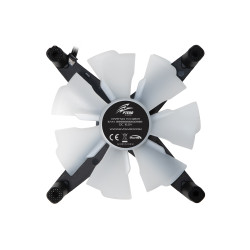EVOLVEO Ptero 12CR, PWM, 4pin, LED červený, 12V ventilátor 120mm