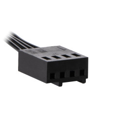 EVOLVEO Ptero 12CR, PWM, 4pin, LED červený, 12V ventilátor 120mm