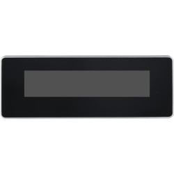 VIRTUOS - LCD displej zákaznícky LCM 20x2 pre AerPOS, čierna