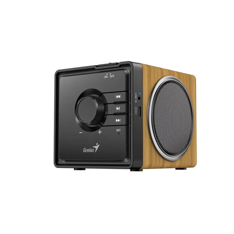 GENIUS SP-916BT/Borovicové drevo/6W