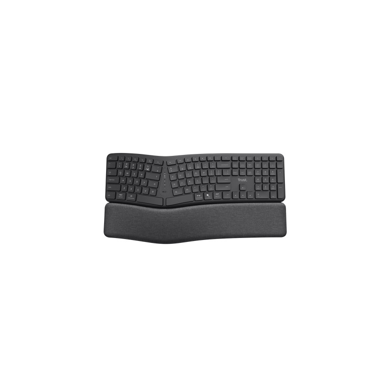 TRUST KEYRA ERGO MULTI WRLS KEYBOARD US