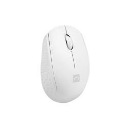 Myš Natec STORK/Kancelárska/Optická/1 600 DPI/Bezdrôtová USB/Biela