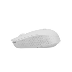 Myš Natec STORK/Kancelárska/Optická/1 600 DPI/Bezdrôtová USB/Biela