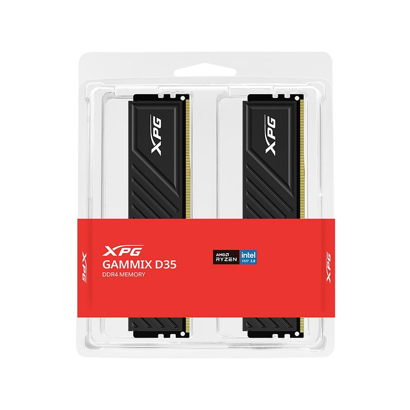 Adata XPG D35/DDR4/32GB/3200MHz/CL16/2x16GB/Black