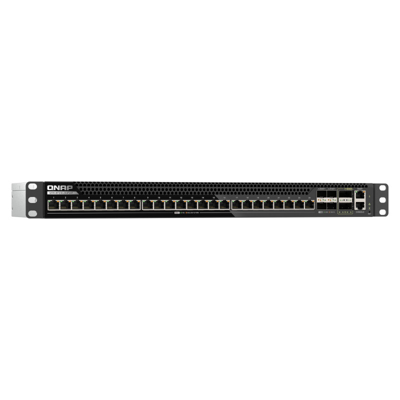 QNAP riadený switch QSW-M7230-2X4F24T (24x 10GbE port, 4x 25Gb port, 2x 100Gb port)