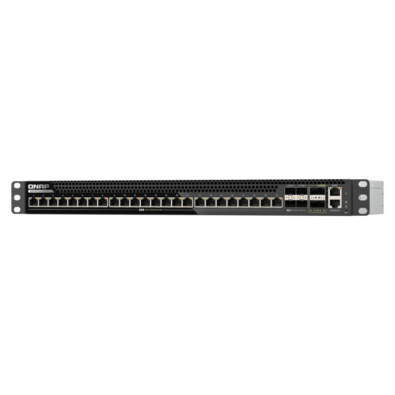 QNAP riadený switch QSW-M7230-2X4F24T (24x 10GbE port, 4x 25Gb port, 2x 100Gb port)