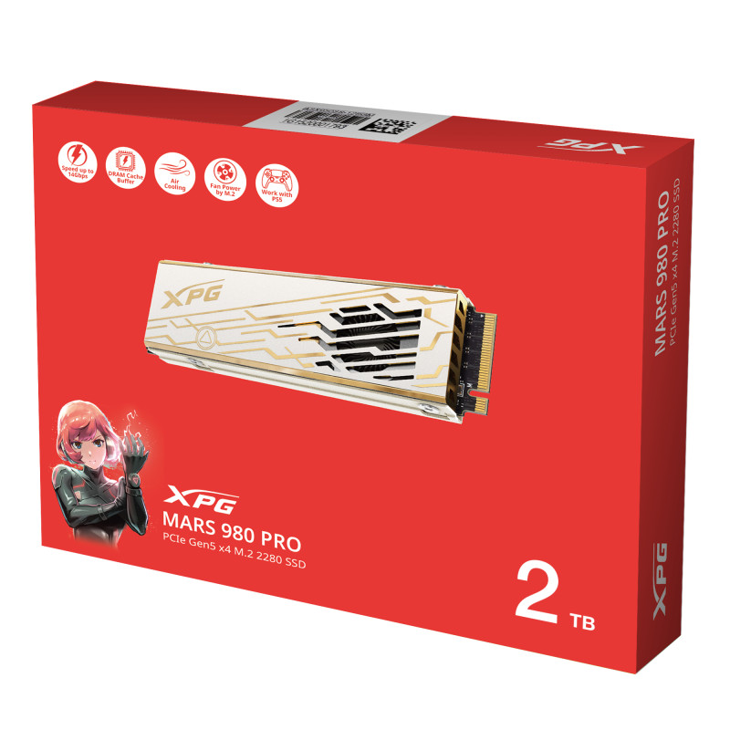ADATA SSD 2TB XPG MARS 980 PRO Gen5x4