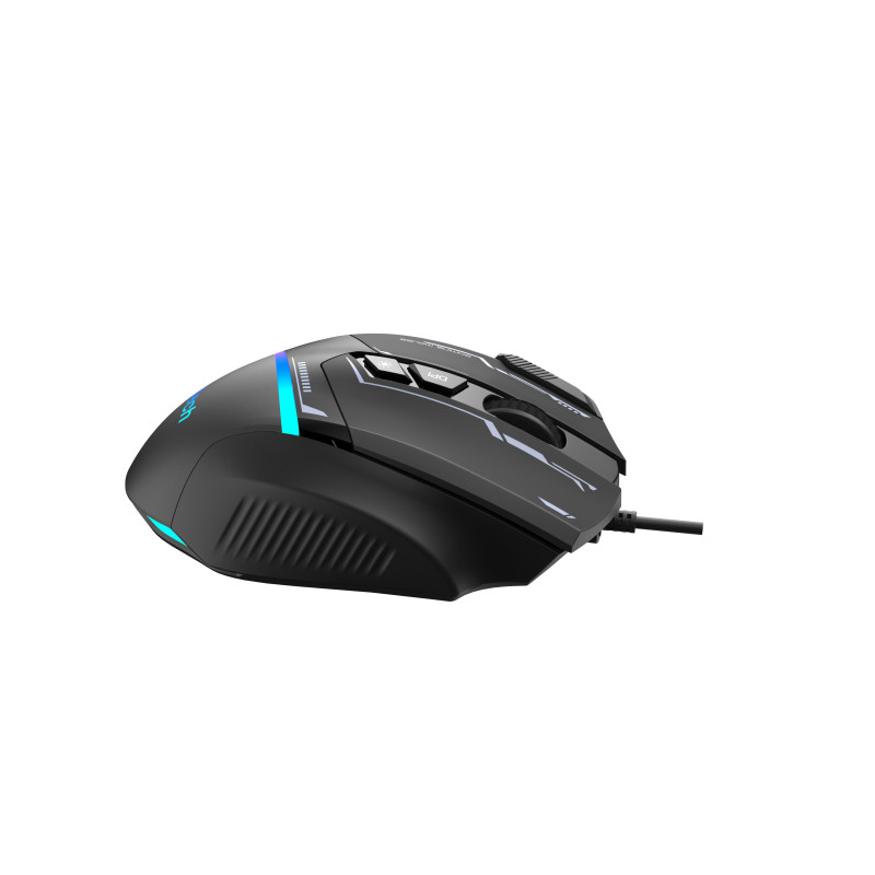 Herná myš C-TECH Zyra (GM-16), 7200 DPI, RGB, USB