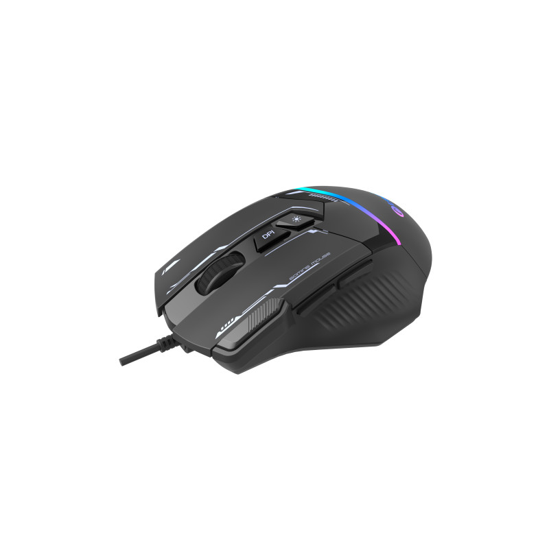 Herná myš C-TECH Zyra (GM-16), 7200 DPI, RGB, USB