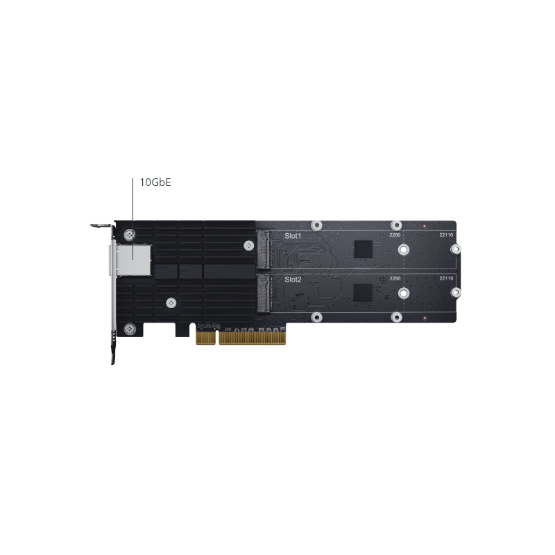 Synology Kombinovaný adaptér M.2 SSD a 10GbE E10M20-T1